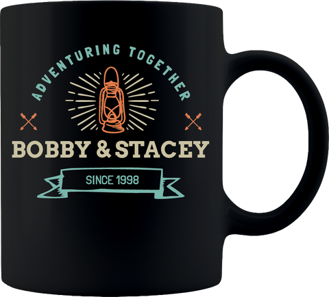 Image of 11oz Black Coffee Mug - Design 9