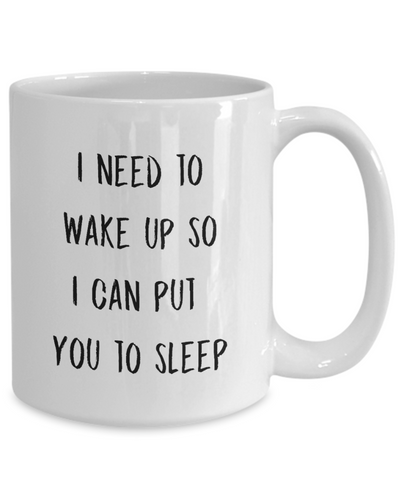 Image of CRNA Anesthesiology Nurse anesthetist graduation gift mug graduate funny gifts idea