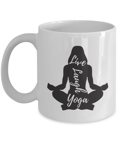 Image of Yoga Related Gifts / Live Laugh Yoga / Yoga Themed Gifts