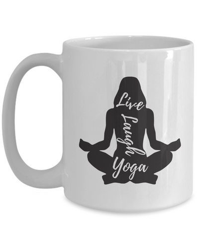 Image of Yoga Related Gifts / Live Laugh Yoga / Yoga Themed Gifts