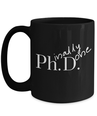 Image of Graduation gifts for her, Doctorate graduation gifts, college grad, 2020 graduation gifts, phd, ph.d, ph.d., doctor scientist gift, funny novelty mug