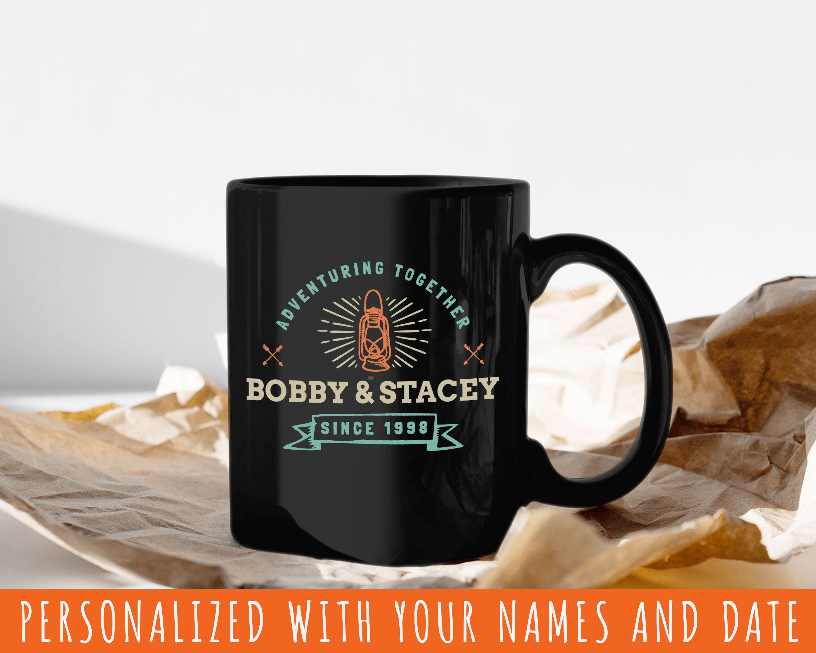 11oz Black Coffee Mug - Design 9