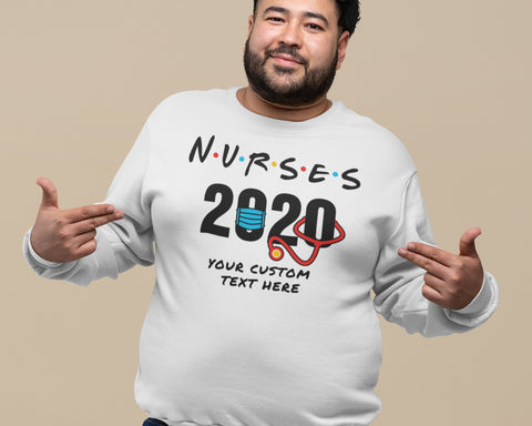 Image of Nurses 2020 Crewneck Sweat Shirt