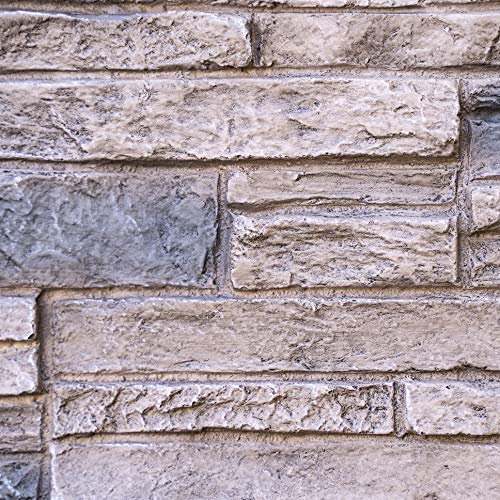 Propane Outdoor Firepit Firebowl Column Realistic Look Heater with Lava Rock 40,000 BTU Outdoor Gas Fire Pit Circular, Perfect for Patio, Deck or Lawn