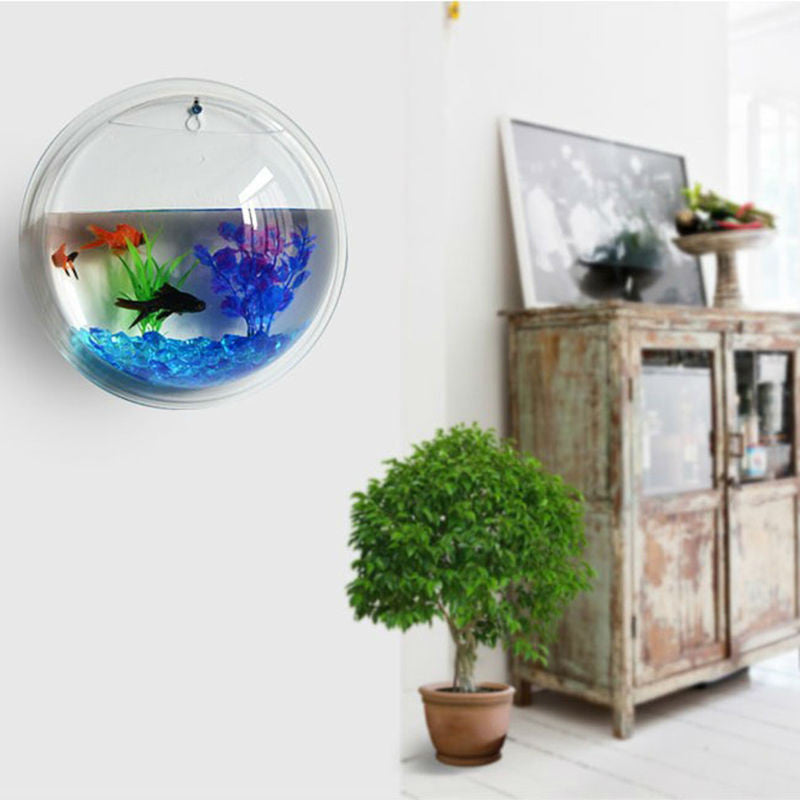 High Quality Acrylic Wall Hanging Bubble Aquarium Bowl Fish Tank Aquarium,shrimp fish tanks, Home Decoration