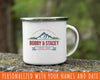 Color Camping Tin Mug Design 8