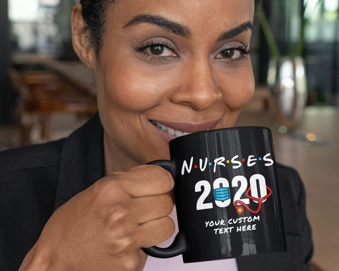 Image of Nurses 2020 Coffee Mug 11oz - Black