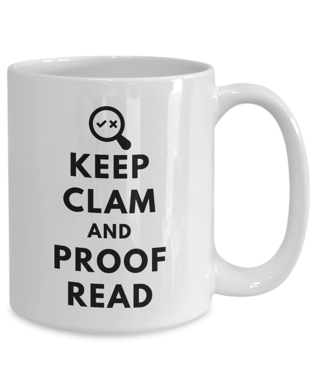 Keep Clam and Proofread
