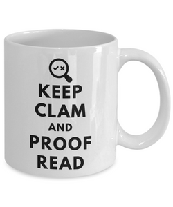 Keep Clam and Proofread