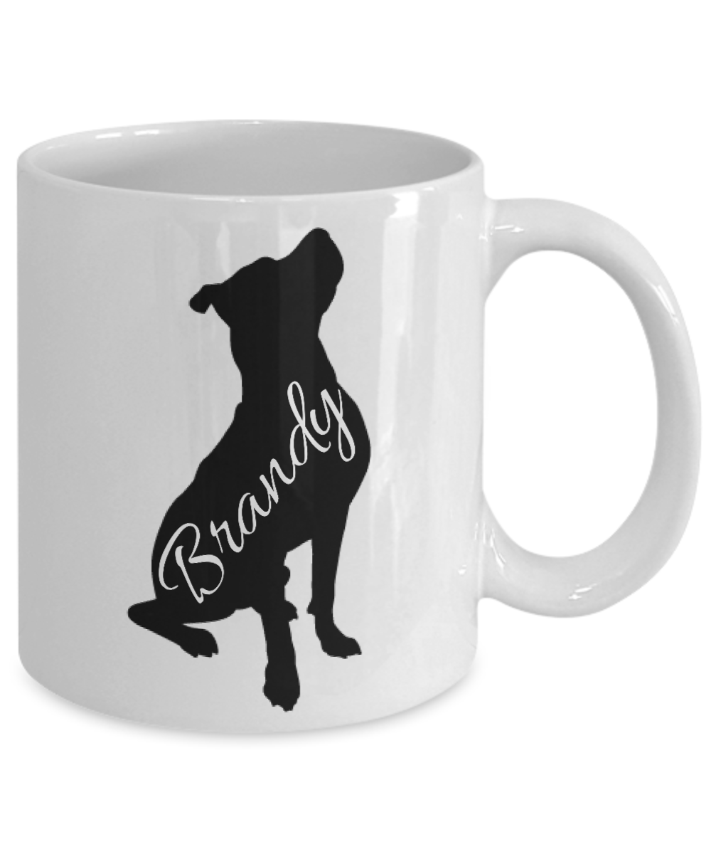 Brandy and Roxy / Custom Pitbull Mug