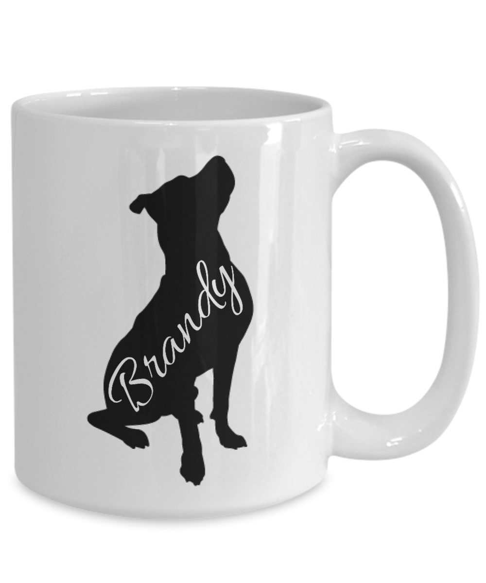 Brandy and Roxy / Custom Pitbull Mug