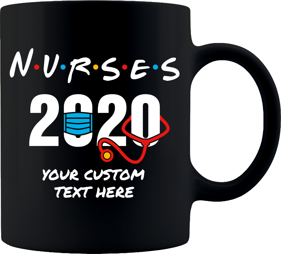 Nurses 2020 Coffee Mug 11oz - Black