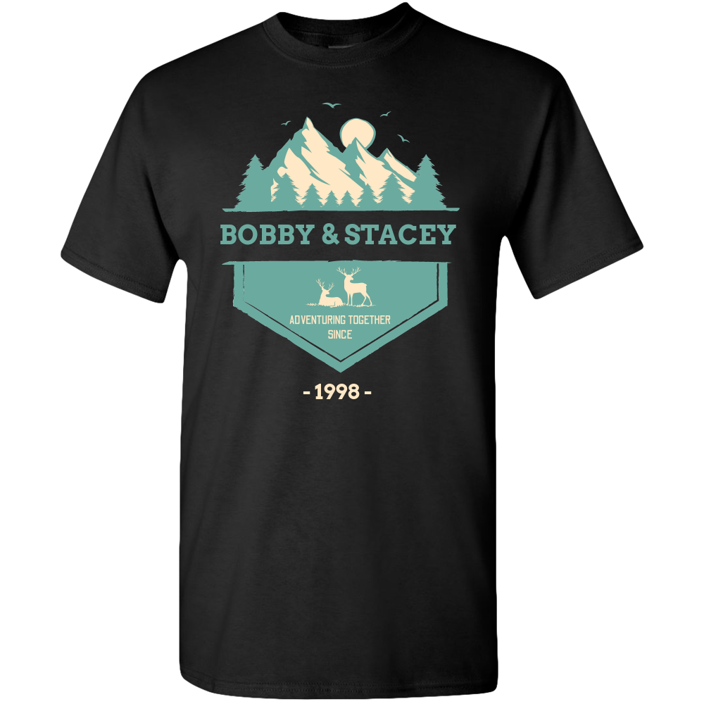 Black Unisex Tee - Design 1