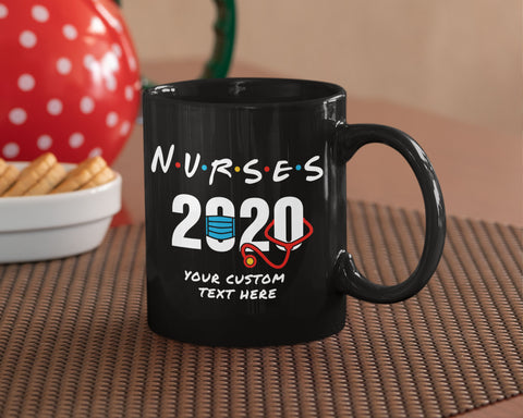 Image of Nurses 2020 Coffee Mug 11oz - Black