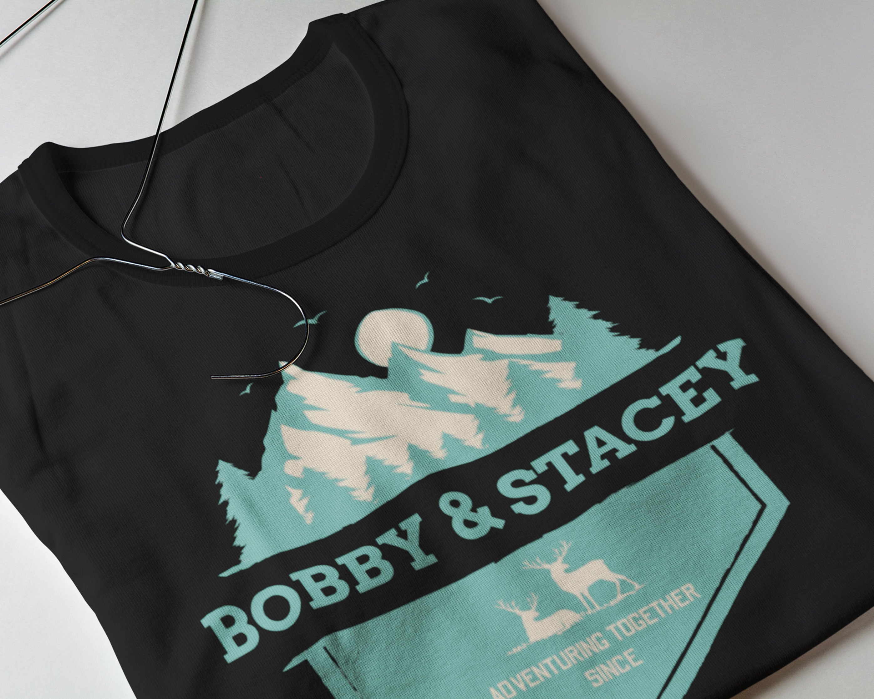 Black Unisex Tee - Design 1