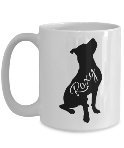 Brandy and Roxy / Custom Pitbull Mug