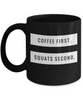 Coffee First. Squats Second.