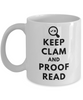 Keep Clam and Proofread