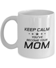 Funny Mom Mug, Keep Calm You've Become Your Mom, Sarcasm Birthday Gift For Mother From Son Daughter, Mommy Christmas Gift