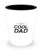 Funny Dad Shot Glass, Cool Dad, Sarcasm Birthday Gift For Father From Son Daughter, Daddy Christmas Gift