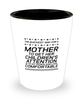 Funny Mom Shot Glass, The Quickest Way For A Mother To Get Her Children's, Sarcasm Birthday Gift For Mother From Son Daughter, Mommy Christmas Gift