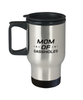 Funny Mom Travel Mug, Mom Of Sassholes, Sarcasm Birthday Gift For Mother From Son Daughter, Mommy Christmas Gift