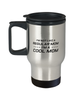 Funny Mom Travel Mug, I'm Not Like A Regular Mom. I'm A Cool Mom, Sarcasm Birthday Gift For Mother From Son Daughter, Mommy Christmas Gift