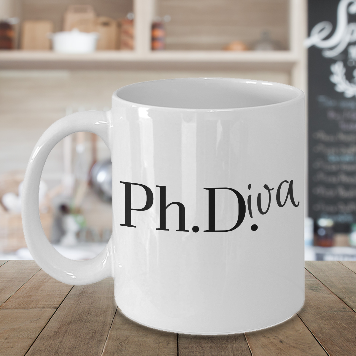 PhD Graduation Gifts - PhDiva Coffee Mug - Funny PhD Gifts for Women